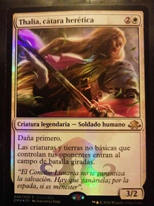 MTG FOIL THALIA, HERETIC CATHAR / THALIA, CÁTARA HERÉTICA -BaB- SPANISH EX - Imagen 1 de 1