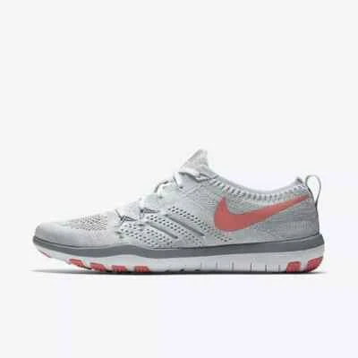 Nike Free TR Focus Flyknit Entrenamiento Gimnasio Zapatos 844817 108 Wmn Talla 6 Blanco Rosa Foto 1 de 4