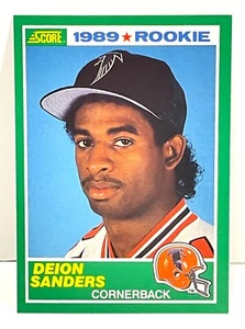 1989 Score - #246 Deion Sanders (RC) - Picture 1 of 2