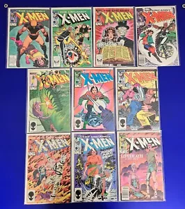 Konvolut 10 Marvel Uncanny X-Men Comics (1984): Nummern 177 bis 186 - Bild 1 von 4