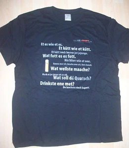 T-Shirt mit Kölsche Sprüche / Souvenir Kölner-Mitbringsel, Größe L, Neu - Bild 1 von 1