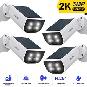 Wansview Solar Battery Powered Wireless Security Camera System Outdoor Home Wifi - Picture 1 of 19