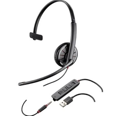 Plantronics Blackwire C315.1-M Mono Headband USB & 3.5mm Headset Microsoft Lync - Image 1 of 4