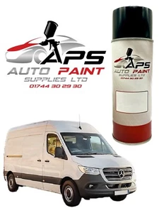 Mercedes Arctic White Gloss Aerosol Spray Paint Sprinter Vito Van 9147 Artic Cdi - Picture 1 of 2