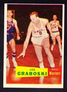 1957-58 TOPPS #41 JOE GRABOSKI WARRIORS