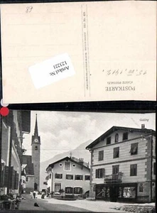 123221,Tolle Strassenpartie aus Golling Geschäft Dietrich 1912 - Bild 1 von 1