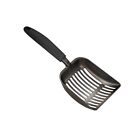 Cat Litter Scoop Non-Stick Plated Aluminum Alloy Sifter Kitty Durable Metal Sc
