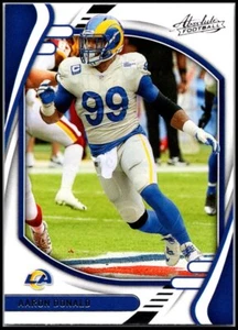 2021 Panini Absolute Retail  #4 Aaron Donald FREE SHIPPING! - Picture 1 of 2