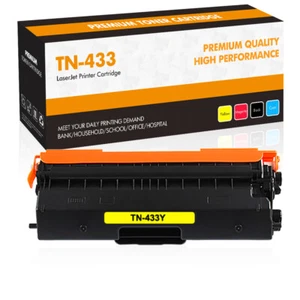 Tóner amarillo 1P TN433 compatible con Brother MFC-L8900CDW L8610CDW HL-L8360CDWT - Imagen 1 de 8