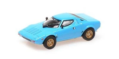 1:87 MINICHAMPS Lancia Stratos Light Blue 1974 870125021 Model - Image 1 of 2