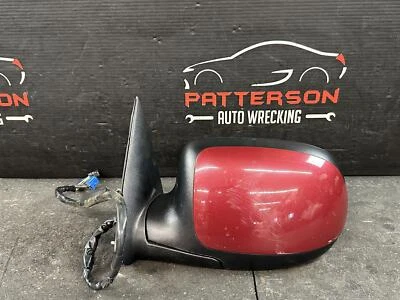 03-06 SUBURBAN 1500 POWER DRIVER ESQUERDA LH ESPELHO DE PORTA LATERAL ESPORTE VERMELHO 63U - Imagem 1 de 4