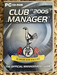 Tottenham Hotspur Club Manager 2005 (PC CD-ROM) Spurs by Smoking Gun Productions - Picture 1 of 5