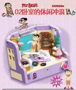 Mr. Bean-Leisure Surfing in the Bedroom Building Block - Picture 1 of 2