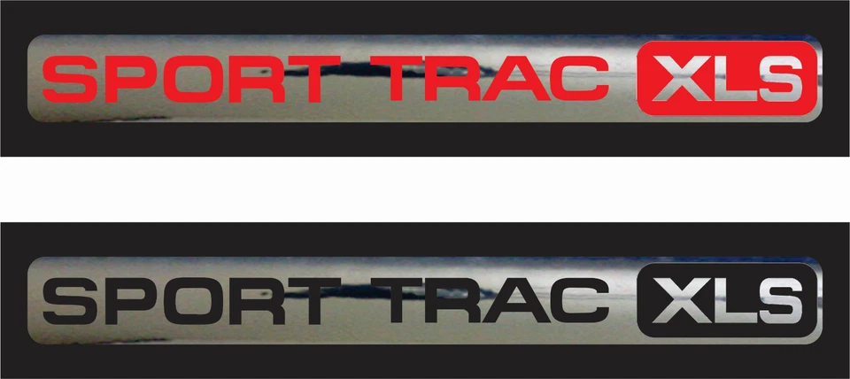 Calcomanía adhesiva emblema vinilo Sport Trac XLS - paquete de 3 Foto 1 de 1