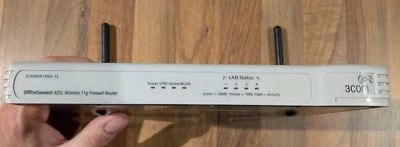 Router ADSL Firewall Inalámbrico 3-Com Office-connect - Usado - Totalmente Funcionando1 Foto 1 de 3