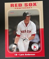 2010 Choice SportsCards Pawtucket Red Sox Lars Anderson #02