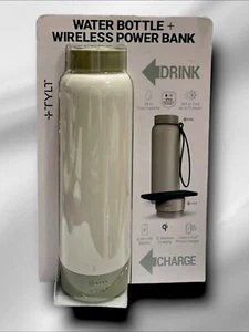 Tylt 12 Hour Hot - Cold 24oz Water Bottle & Qi Wireless 5700mAh Power Bank | - Picture 1 of 10