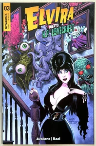 Elvira Meets HP Lovecraft #3A - Dynamite - David Avallone - Kewber Baal - Picture 1 of 2