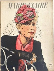 MARIE-CLAIRE n° 159 du 15 Mars 1940 ancienne revue mode couture pour femme - Picture 1 of 7