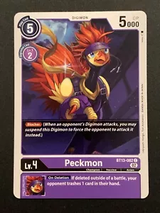Peckmon | BT13-082 C | Purple | Versus Royal Knights | Digimon TCG - Picture 1 of 3