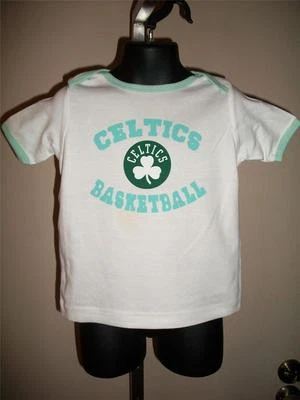 NEW-Minor Flaw NBA Boston Celtics INFANTS 24M 24 Months Reebok Shirt - Image 1 of 4
