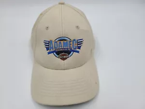 Adamec Harley Davidson Distressed Flex Fitted (Seems S-M) Hat Cap Dad Men Women - Picture 1 of 13