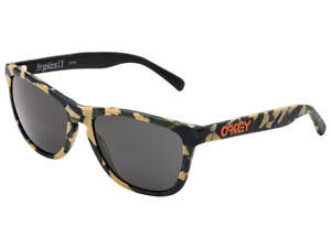Oakley Frogskins LX Eric Koston Sunglasses OO2043-12 Matte Camo/Dark Grey
