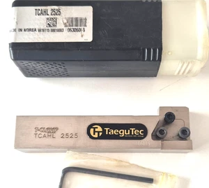 Supports de type parallèle TaeguTec TCAHL 2525 pour cartouches TCAE(F)R/L,... - Foto 1 di 2