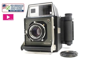 [Exc+5] Marshal Press 6x9 Rangefinder Camera Nikkor-Q 105mm F3.5 Lens From JAPAN - Picture 1 of 15