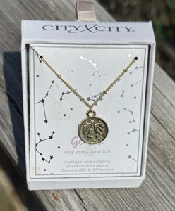 Gemini Necklace New City X City - Picture 1 of 5