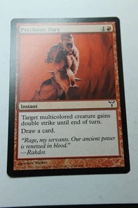 MTG Psychotic Fury x1- -Dissension-Lightly Played - Picture 1 of 1