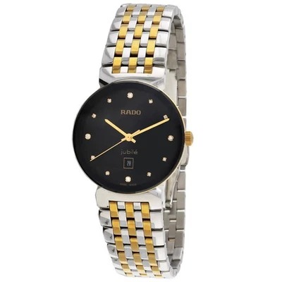 Rado Florence Classic Quartz Diamond Black Dial Ladies Watch R48913743 - Image 1 of 3