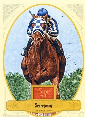 2012 Panini Golden Age Base NO. 108 Secretariat - Image 1 of 2
