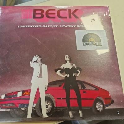 Beck - Uneventful Day (St Vincent Remix) RSD 2020 limited 7" vinyl record MINT - Image 1 of 2