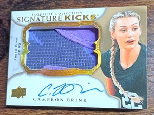 2025 Upper Deck Goodwin Champions Cameron Brink Signature Kicks Relic AUTO /20 - Picture 1 of 10