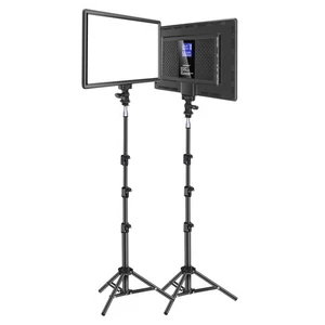 NEEWER NL-192AID 13" LED Video Light Kit (2-Pack) w/Tripod, 3200-5600K - Picture 1 of 8