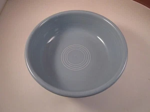 Vintage Homer Laughlin Fiesta Periwinkle ? Blue Coupe Cereal Bowl - Picture 1 of 7