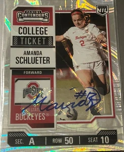 AMANDA SCHLUETER 2024-25 PANINI CONTENDERS OHIO STATE AUTO SP /199 - Bild 1 von 1