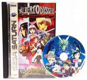 Albert Odyssey: Legend of Eldean (Sega Saturn, 1997) CIB mit Handbuch & Schaumstoffblock - Bild 1 von 18