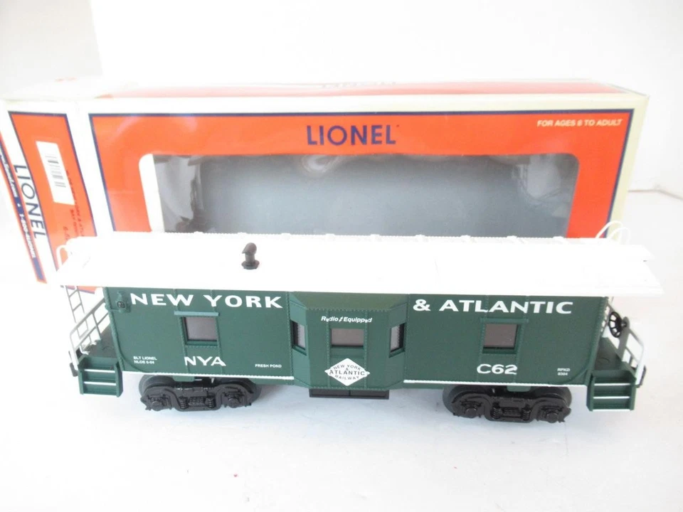 LIONEL LIMITED PRODUCTION- 52329 NLOE NY & ATLANTIC B/W CABOOSE - - BXD- A-B14 - Image 1 of 1