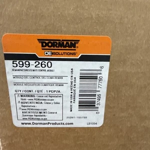 Dorman 599-260 Remanufactured Climate Control Module - for 2000-02 GMC/Chevy 🔥 - Picture 1 of 3