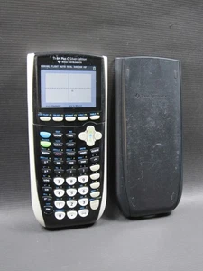 Texas Instruments TI-84 Plus C Silver Edition Graphing Calculator Black (READ) - Picture 1 of 12