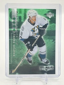 TEEMU SELANNE UD 1998 FOGLIO VERDE DIAMANTE NERO #2/100 - Foto 1 di 2