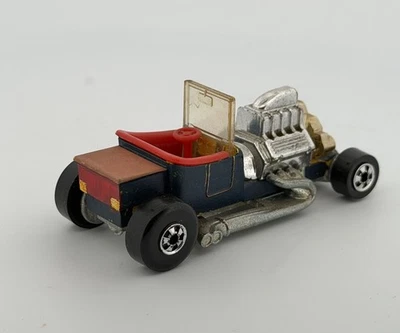Ford T-Bucket Hot Rod 1923 pintado personalizado Hot Wheels - rojo con ruedas BW Foto 1 de 4