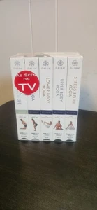 NEW SEALED Living Yoga Collection 5 VHS Tapes Boxed  As Seen TV - Imagen 1 de 7