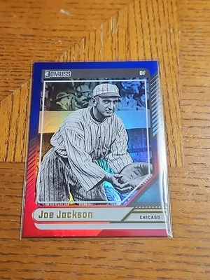 2024 Panini Donruss - Joe Jackson #32 красный и синий (RC) - Изображение 1 из 2