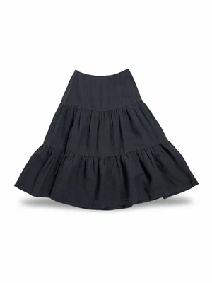 Max Mara Puro Lino 100% Linen Skirt Pleated Midi Size 4 US / 38 It - Image 1 of 4