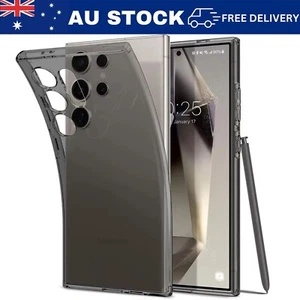 For Galaxy S25/Plus/Ultra Case SPIGEN Liquid Crystal Soft Clear Thin Slim Cover - Picture 1 of 9