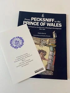 From Pecksniff To The Prince Of Wales - Signed + Invite Menu - See Description!* - Picture 1 of 17