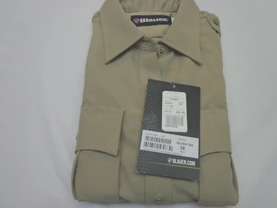 CAMISA AZUL MANGA LARGA CREMALLERA OCULTA POLIÉSTER 8600W-Z MUJER BRONCEADO 38 REG NUEVA Foto 1 de 4